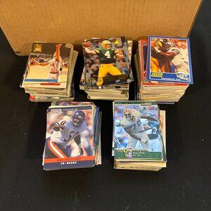Mixed Lots Sports Cards~150 Count Lot~NFL/NBA/NHL/MLB/NCAA
